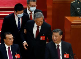 VÍDEO: Ex-presidente da China é escoltado para fora do Congresso do Partido Comunista