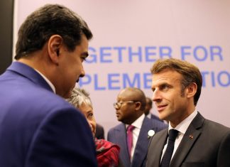 Macron encontra Maduro na COP27 e pede ‘trabalho bilateral útil’ para a América Latina