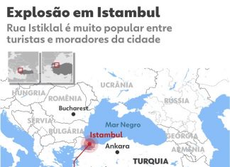 Polícia prende suspeito de deixar bomba que explodiu em Istambul