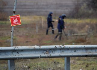 Rússia usa vários tipos de minas terrestres na Ucrânia