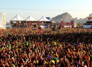 Praia de Copacabana terá Fifa Fan Fest com telão e shows em dias de jogos do Brasil na Copa