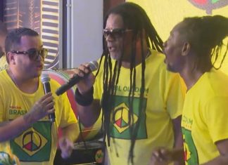 Pelourinho recebe mais uma edição da ‘Torcida Brasil-Olodum’ durante jogos da seleção na Copa do Mundo