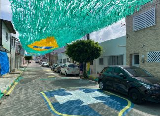 Brasileiros pintam e enfeitam ruas para a Copa do Mundo: veja imagens pelo país