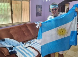 Após conhecer Maradona, morador de São Gonçalo se torna fã da seleção argentina e torce para os ‘hermanos’