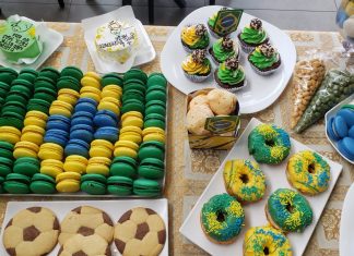 Cardápio verde e amarelo: padaria de BH faz produtos inspirados nas cores da seleção brasileira