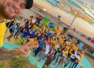 De gol de Richarlison a charanga: periferia de BH capricha na torcida pelo hexa; FOTOS
