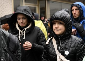 Protesto com presença de Greta Thunberg termina em conflito na Alemanha