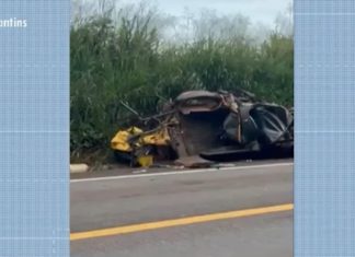Acidente entre carreta e caminhonete deixa dois mortos na BR-226 no TO