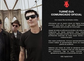 Capital Inicial cancela turnê nos EUA após consulado negar liberação de músicos