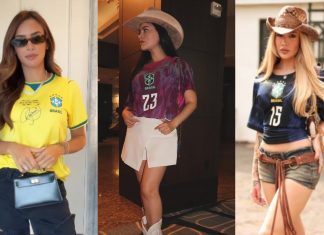 Esposas e namoradas de jogadores do Brasil postam looks para jogo contra Japão; FOTOS