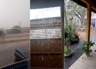 Tocantinenses são surpreendidos com chuva durante estiagem; veja previsão