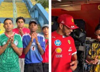 ‘Coral do funk’ viraliza com batida na palma da mão que conquistou Lewis Hamilton e rodou o mundo