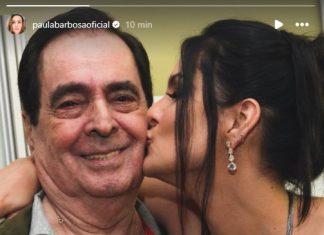 Paula Barbosa, neta de Benedito Ruy Barbosa, lamenta morte do avô: ‘Amo você além dessa vida’