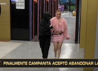 Brasileira é expulsa do Big Brother da Argentina, se recusa a sair e é retirada pela produção; ASSISTA