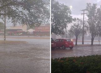 Chuva com vento é registrada em Palmas neste sábado (5); veja a previsão