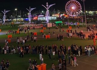 Rock in Rio realiza evento teste e anuncia show de drones para o festival
