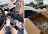 Polícia apreende mais de 40 kg de mercúrio transportados clandestinamente em painel de carro