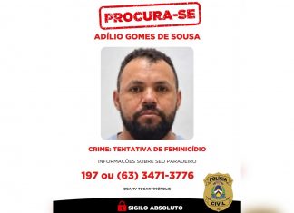 Polícia procura suspeito de tentar matar mulher a facadas dentro de hospital no Tocantins
